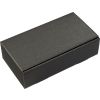 Kartonnen geschenkdoos voor 2 flessen (0,75cl of 1l) zwart - 360x192x95mm