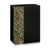 Boîte cadeau en carton pour 2 bouteilles de champagne (0,75cl ou 1l)  - 320x195x100mm