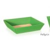 Panier cadeau en carton quadrangulaire - vert clair - Petit 198x148x95m