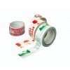 Kleefband PVC -48mmx66m- wit - rood 'glas+breekbaar 3 talen' - TA4005