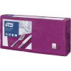 Papieren lunch servet - paars - 33x33cm