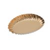 Kartonnen Bord GOUD ovaal A9 88x52mm - GBA9