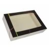 Kartonnen cateringdoos 400x400x130mm PRESTIGE met venster
