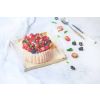 Fond pâtisserie en carton ventilé LUXIPACK fond carré carton kraft 290x290x25mm allant au four -LX29EKK