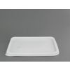 Couvercle PP blanc 185x140x10mm - ND180W
