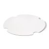 Couvercle en carton IP avec encoche - blanc - ø224x2mm