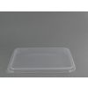 Couvercle en PP ND180 - transparent - 180x133x10mm REUSE
