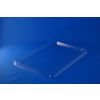 Couvercle en PET avec recouvrement - transparent - 268x178x18mm