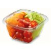 Fond emballage salade CRUDIPACK transp 125x125x95mm 500ml - FCR100H90