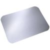 Aluminium/kartonnen deksel SILPA - zilver - 212x108mm