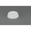 PS dome deksel - transparant - 62x12mm