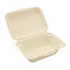 Pulp lunch box met scharnierdeksel BEPULP - beige - 180x125x70mm 600ml