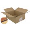 Boîte pliante en carton en simple cannelure FEFCO 201 - brun - 500x300x250 mm