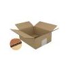 Boîte pliante en carton simple cannelure - FEFCO 201 - brun - 2180x270x130mm