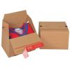 Kartonnen verzenddoos eurobox - bruin - 195x145x140mm
