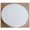 Couvercle carton blanc 90x10mm pour gobelet CUPIPACK de 350ml et 480ml, ventilé