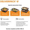 Deliveripack Take a way box réutisable 550 ml