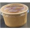 Pot à sauce en carton DELIPACK POTCART60 - brun kraft - ø62x35mm 60ml
