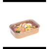 Container carton POKEPACK rectangulaire brun 172x120x40mm 500ml
