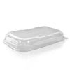 RPET deksel SNACKIPACK 33SK02 - transparant - 250x155x20mm