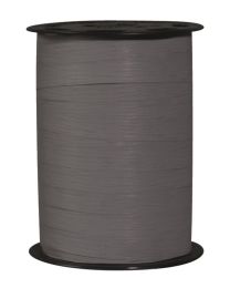 PP lint crêpepapier effect, matte afwerking matline crepon - muizengrijs (425) - 19mmx100y