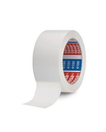 Tesa 4100 PVC tape - 50 mm x 66 m - wit 65 mc