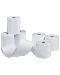 24120041 - Papieren thermo kassarol 48g - wit - 57x29x12mm/9m