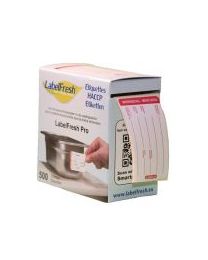 25100021 - LABELFRESH PRO etiketten 3x7 dagen + GRATIS INOX dispenser - LFPROA1