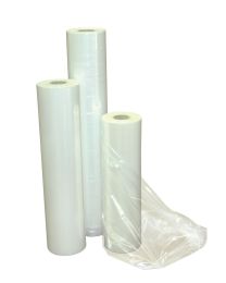 27620005 - Coiffe en LDPE sur rouleaux, convenant aux dérouleurs verticaux et horizontaux 40µ - transparent - 1400x1600mm