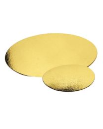 46000017 - Kartonnen onderlegger 1,5mm - goud - ø200mm