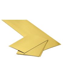 46010011 - Kartonnen onderlegger 1,5mm - goud - 100x280mm