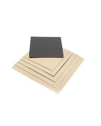 46010092 - Kartonnen onderlegger 1,5mm - zwart/wit - 270x300mm