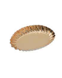 46600009 - Kartonnen Bord GOUD ovaal A9 88x52mm - GBA9
