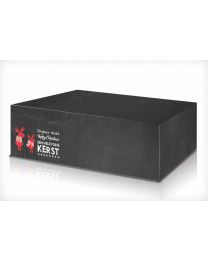 61100025 - boîtes à bûche 35x14x12cm - Blackboard