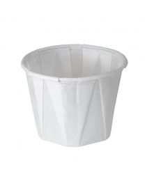 61600038 - Container papier wit rond 54x35mm 59ml