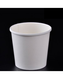 61600042 - Kartonnen pot - wit - ø99x99mm 480ml