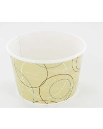 61690001 - Container karton rond 109x71mm 340ml CHAMPAGNE - 12OZPC