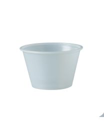 63010125 - PS potje UR4 - translucide - ø74x46mm 118ml