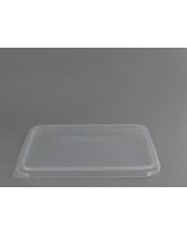 63020036 - PP deksel 180 ND180 - transparant - 185x140x10mm