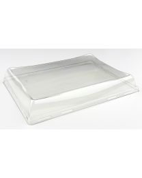 63020104 - RPET deksel BEPULP - transparant - 216x156x35mm