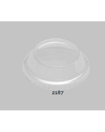 Couvercle dôme en PET - transparent - ø95x30mm