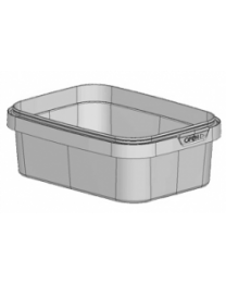63030039 - Barquette PP RECTACUP 138x98x51mm 425ml inviolable - RA138425
