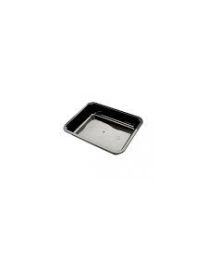 68100117 - Sealbakje menu PP zwart 227x178x65mm 1850ml