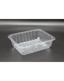 PP Sealschaal - transparant - 250x180x80mm 2600ml capillaire bodem