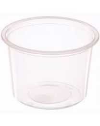 PP sealpot TUSIPACK - transparant - ø115x80mm 500ml REUSE