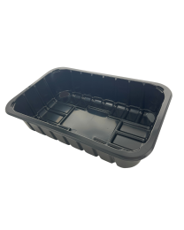 PP Sealschaal - zwart - 270x170x65mm 2983ml