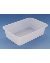 69010057 - Ravier en PS A13-40 - blanc - 160x107x40mm 500ml