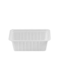 Ravier en PS A4 - blanc - 108x81x35mm 200ml