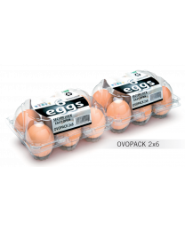 80130011 - Eiverpakking RPET OVOPACK 2x6
