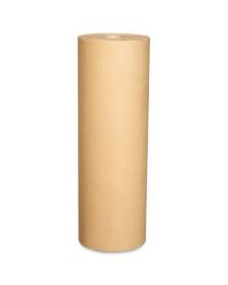 Inpakpapier uit gerecycleerde effen  kraft 40gr - bruin - 60cm x 400m